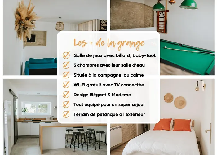 Maison De Campagne Avec Salle De Jeux 6 Personnes